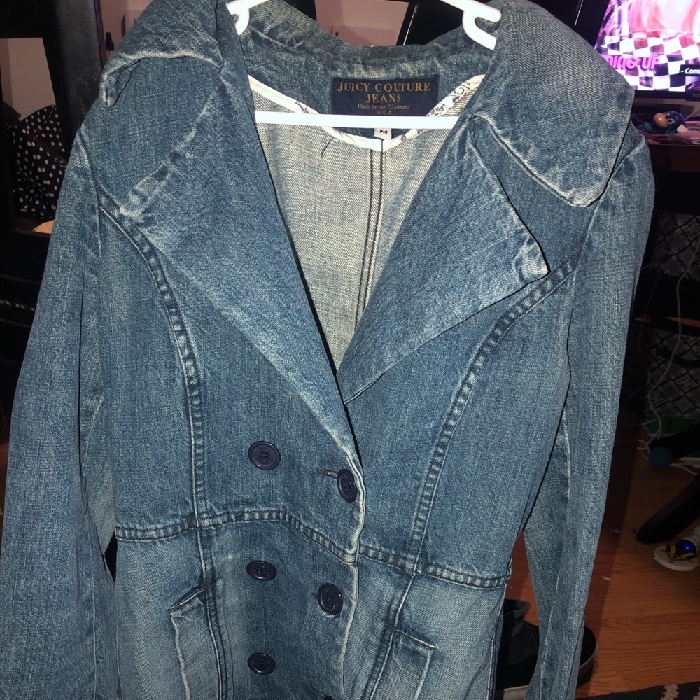 Juicy Couture Demin Trench Coat